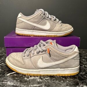 Nike SB Dunk Low Pro ISO Wolf Grey DV5464-001 Men’s 8.5 W Box